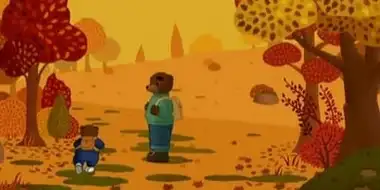 Little Brown Bear has an adventure