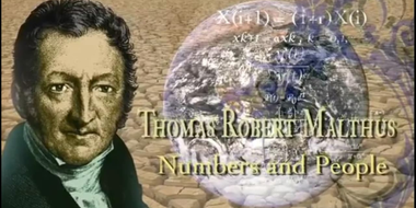 Thomas Malthus- Numbers and People