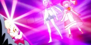 Cure Macherie and Cure Amour! Hooray Hooray! The PreCures of Love!
