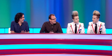 Jedward, Micky Flanagan, Charlie Brooker, Lorraine Kelly