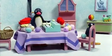 Pingu and the Knitting Machine