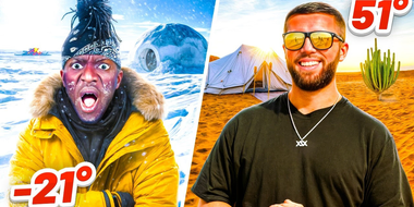 SIDEMEN EXTREME HOT VS COLD CAMPING