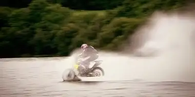 Hydroplaning Bike