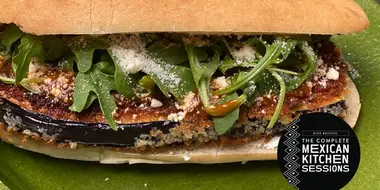 Golden Eggplant Torta