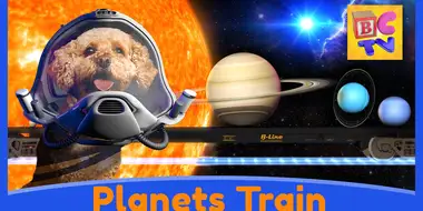 Science for Kids - Learn About the Solar System with the Planets Train!