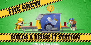 The Crew Builds a Reuse-It Station