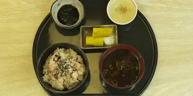 Young Anchovy Tempura and Mixed Rice with Octopus of Himakajima, Chita, Aichi Prefecture