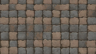 Connected tiles graphics