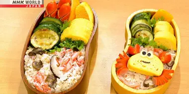 California Roll Bento & Crab Rice Bento