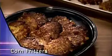 Barbecued Brisket and Corn Fritters