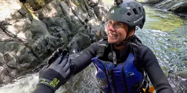 Canyoning in the Forests of Furano