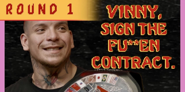 Vinny sign the Fu**** Contract