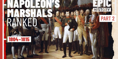 Napoleon's Marshals: Bernadotte, Augereau, Lefebvre, Mortier, Marmont.