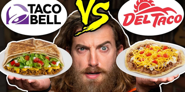 Taco Bell vs. Del Taco Taste Test | Food Feuds