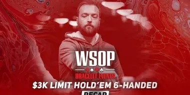 Event #44  Limit Hold'em 6-Handed Recap