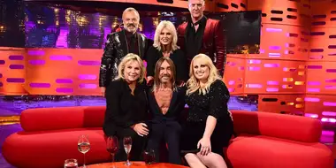 Jennifer Saunders, Joanna Lumley, Rebel Wilson, Iggy Pop