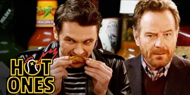 James Franco and Bryan Cranston Bond Over Spicy Wings