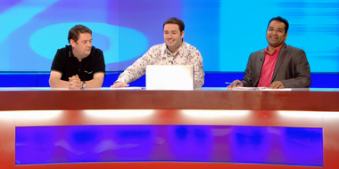 Chris Addison, Krishnan Guru-Murphy, Nicky Hambleton-Jones, Johnny Vegas