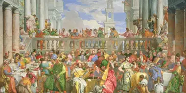 The Wedding at Cana (1563) by Paolo Veronese