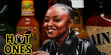 Quinta Brunson Faces Her Fear of Hot Ones While Eating Spicy Wings