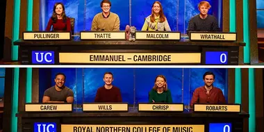 Emmanuel College, Cambridge v Royal Northern College of Music