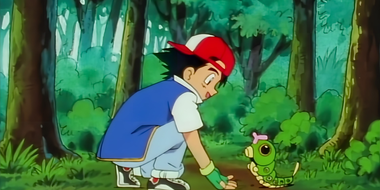 Ash Catches a Pokémon