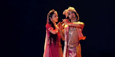 Radha, Krishna Share a Dance