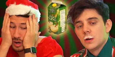 Santa's Mukbang (Drinking 1 Gallon of Eggnog)