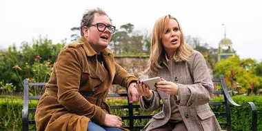 Amanda Holden and Alan Carr