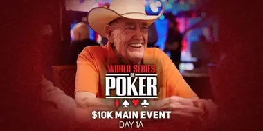 WSOP 2021 Main Event Day 1A