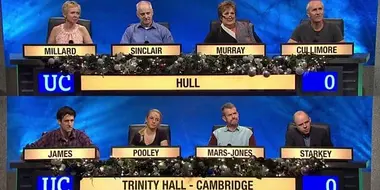 Christmas 2014 - Final: Hull v Trinity Hall, Cambridge