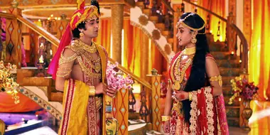 Krishna Empowers Draupadi