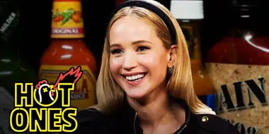 Jennifer Lawrence Sobs in Pain While Eating Spicy Wings