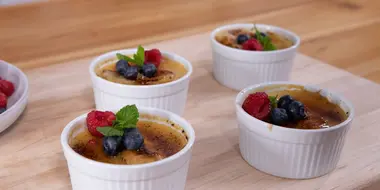 Bananas Foster Crème Brûlée