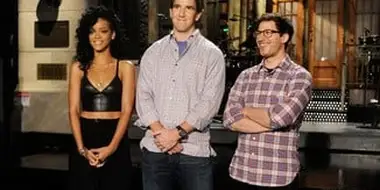 Eli Manning with Rihanna