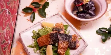 Authentic Japanese Cooking: Buttered Mackerel with Ponzu