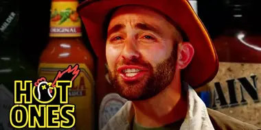 Coyote Peterson Gets STUNG by Spicy Wings