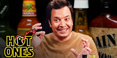 Jimmy Fallon Gets Spooked By Spicy Wings