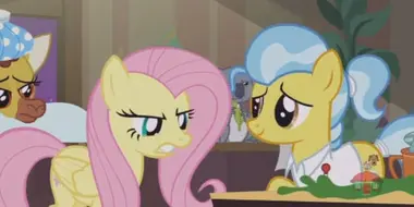 Fluttershy Leans In