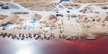 Senegal's Pink Lake