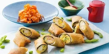 Authentic Japanese Cooking: Fluffy Spring Rolls