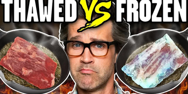 Cooked From Thawed vs Frozen Taste Test