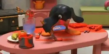 Pingu and the Paint