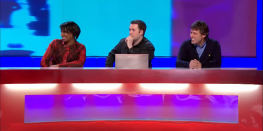 Gabby Logan, Johnny Vaughan, John Bishop, Denise Lewis