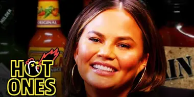 Chrissy Teigen Gets Drunk on Spicy Wings