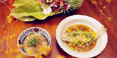 Rika's TOKYO CUISINE: Ginger-steamed Whole Fish