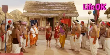 Parvati enters Kailash