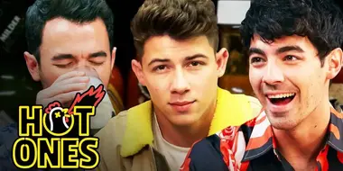 The Jonas Brothers Burn Up While Eating Spicy Wings