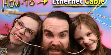 Forcing my kids to make Ethernet cables