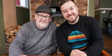 Alex Brooker and Johnny Vegas